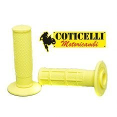 Manopole e Contrappesi: COPPIA MANOPOLE PROGRIP MX 801 FLUO HALF