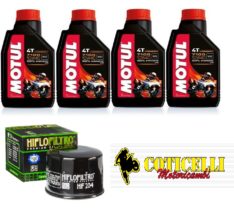 KIT TAGLIANDO MOTUL 7100 10W40 FILTRO ARIA CANDELA OLIO Honda SH